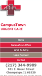 Mobile Screenshot of campustownurgentcare.com